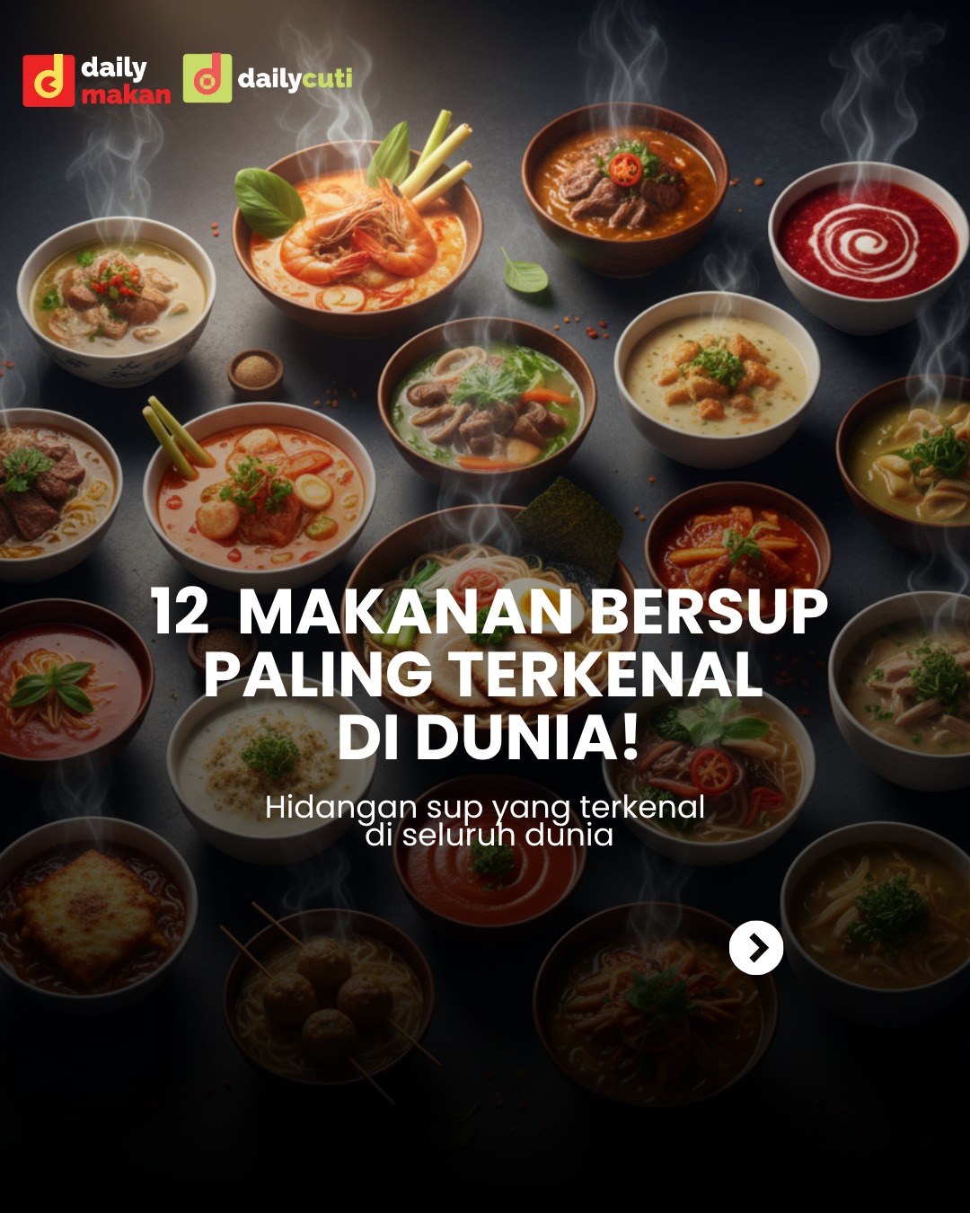 Reka Bentuk Poster Profesional untuk Makanan Dunia